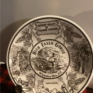 High Falls Gorge Souvenir Plate